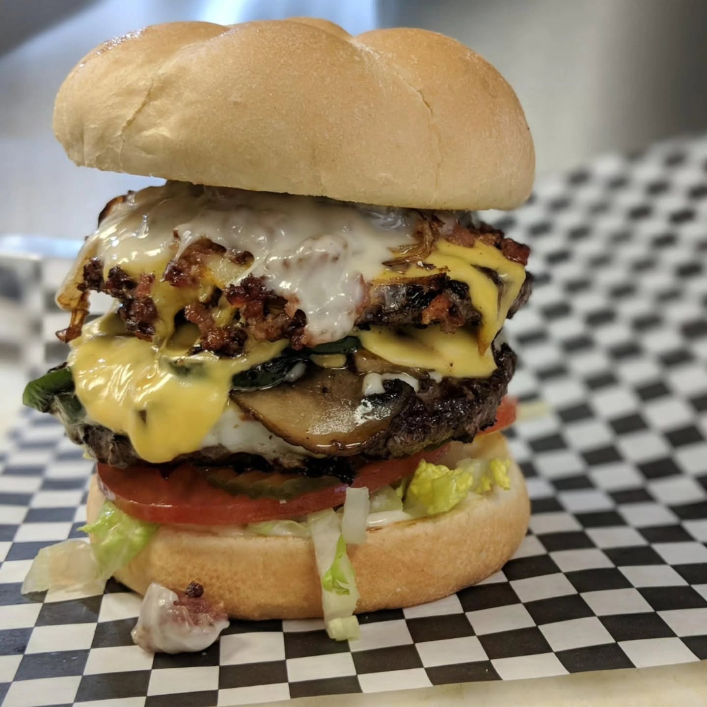 Carolina Reaper Burger